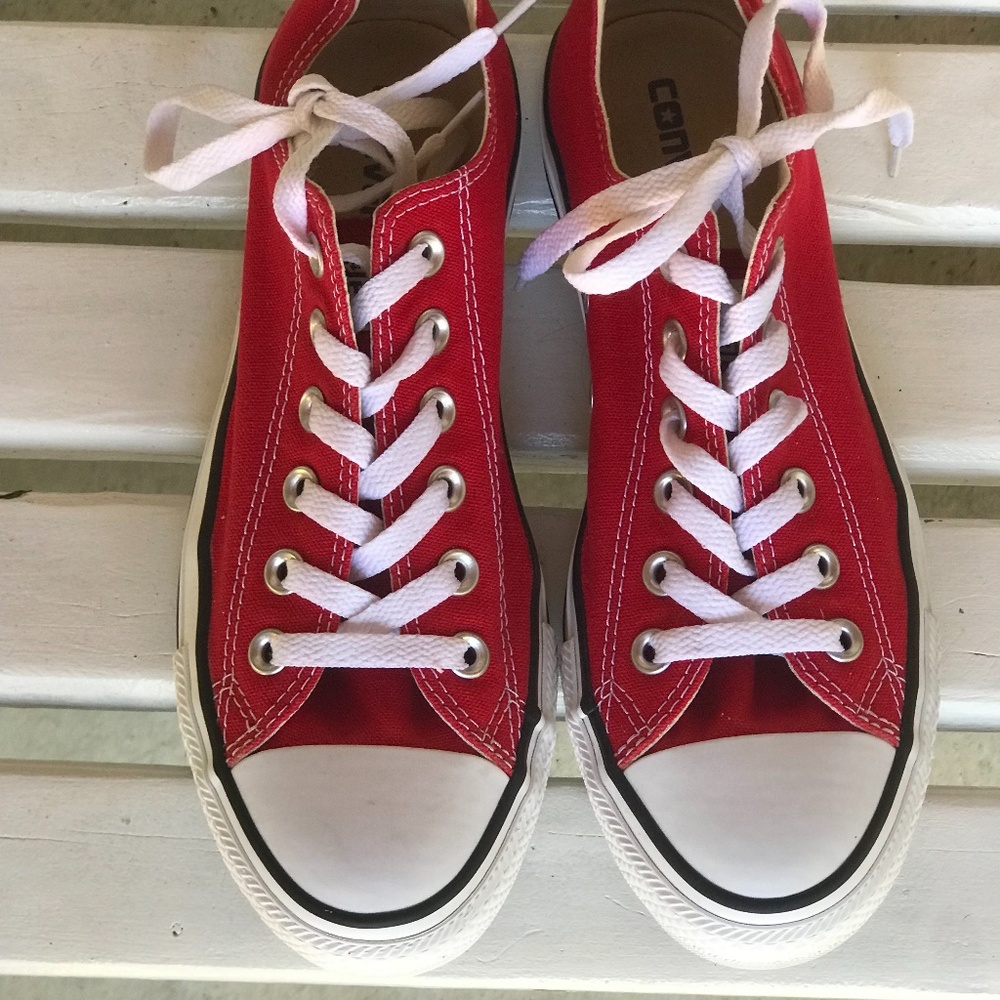 Converse All Star Lowtop Sneakers Red